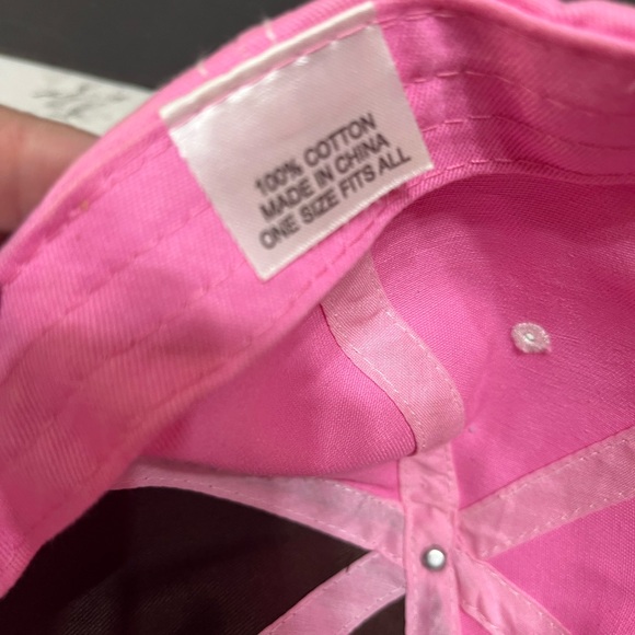 Saddle Brat Brown and Pink Cap - Picture 6 of 7